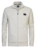 Men Sweater Collar Zip