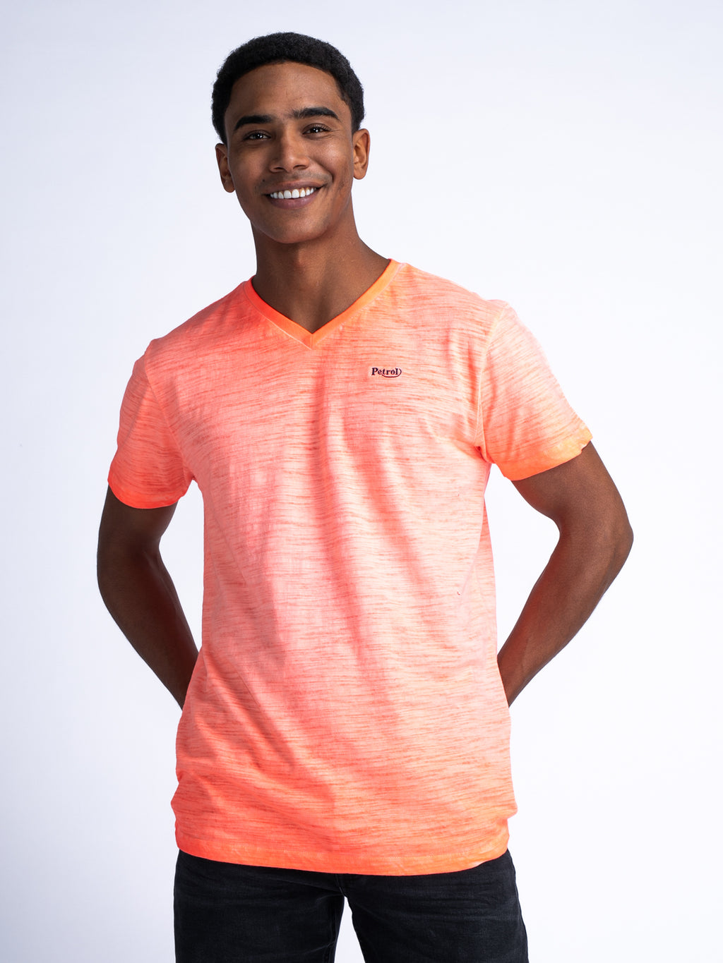 Men T-Shirt SS V-Neck