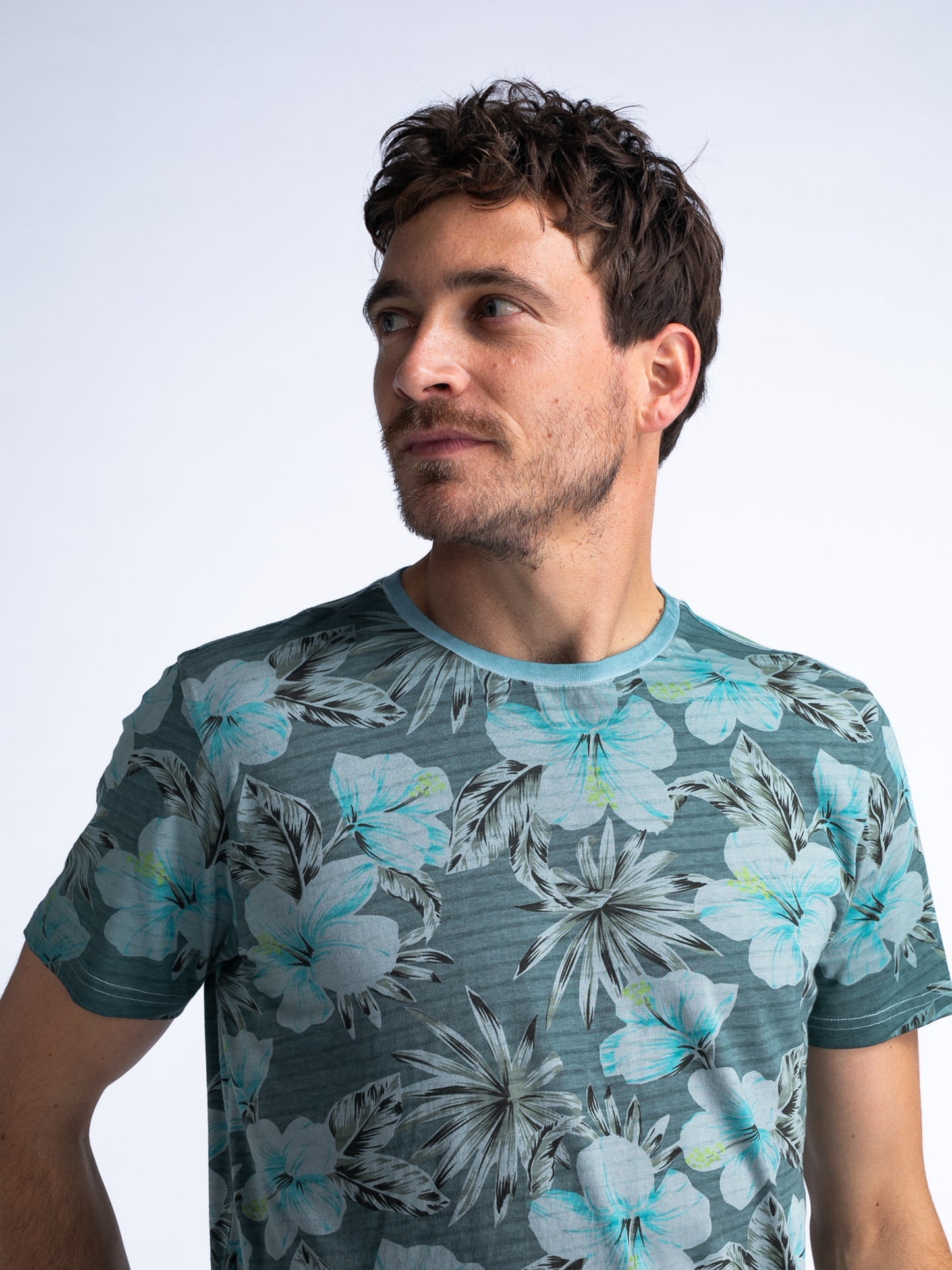 Men T-Shirt met all-over print