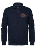 Men Sweater Collar Zip