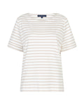 Terry Stripe Short Sleeve