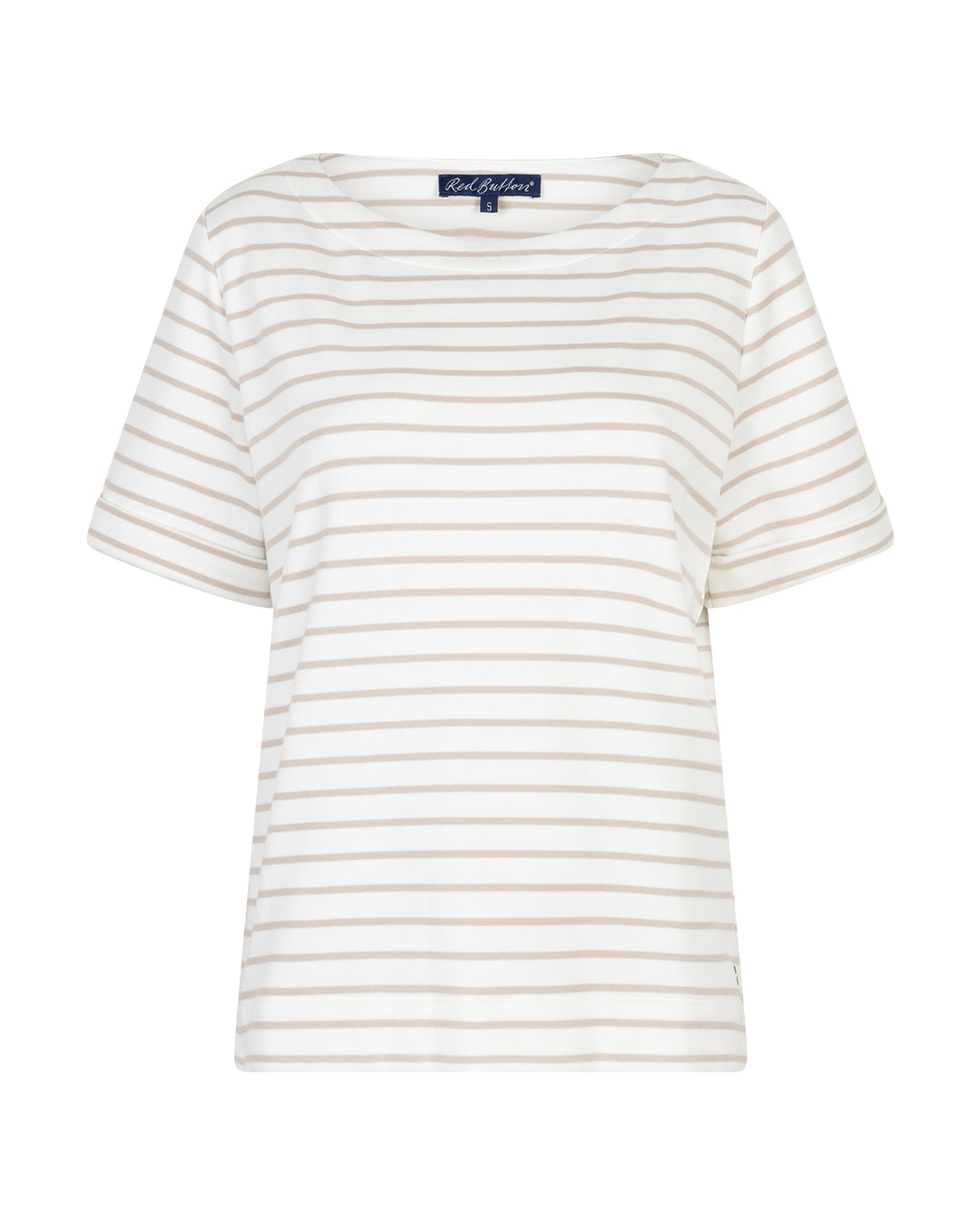Terry Stripe Short Sleeve