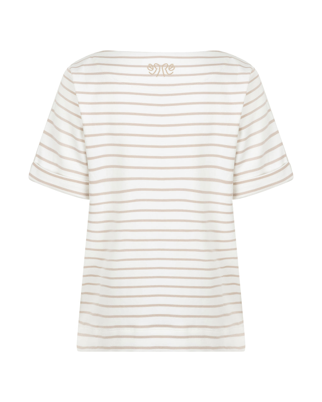 Terry Stripe Short Sleeve