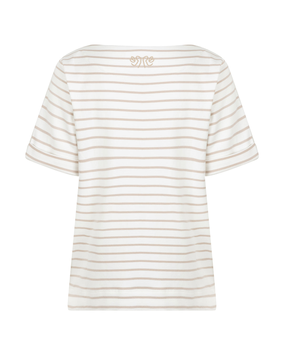 Terry Stripe Short Sleeve