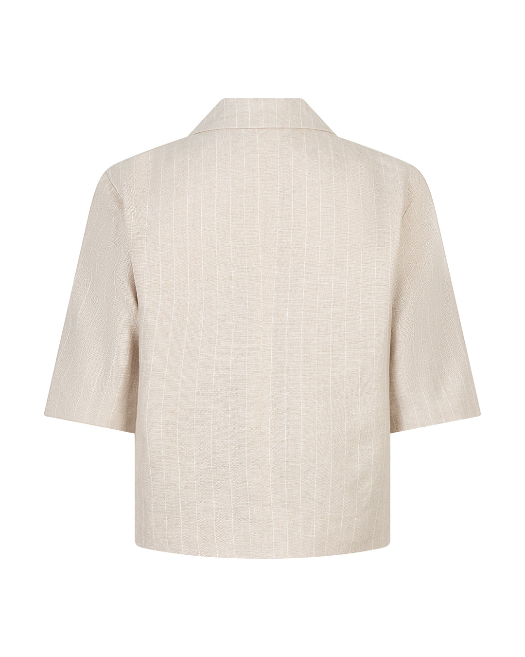 Blazer Linen/Visco Pinstripe pebble