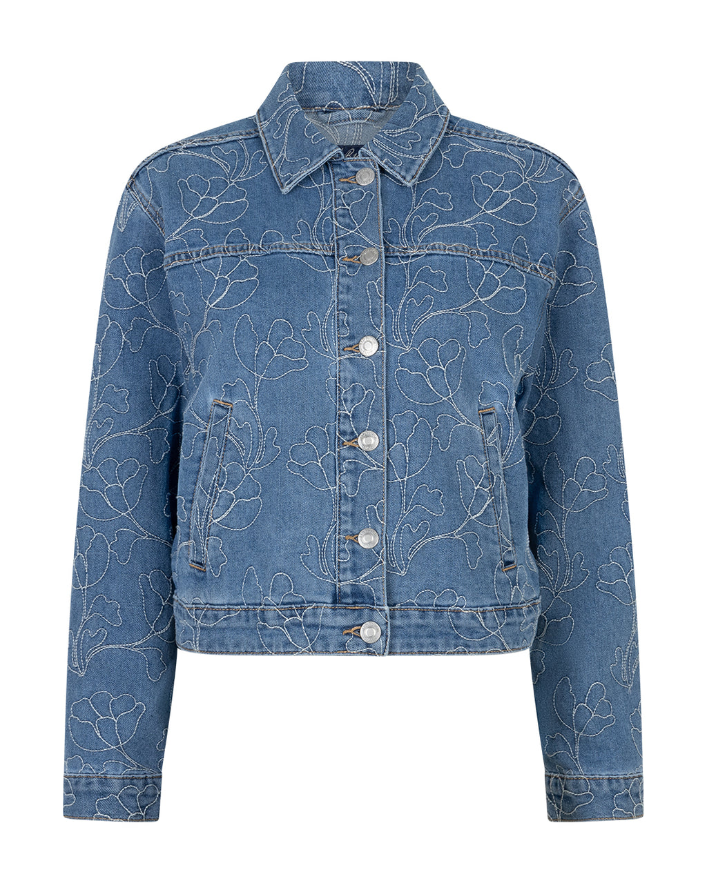 Sally JKT Embroidery bleach