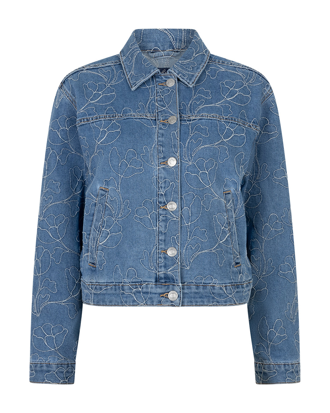 Sally JKT Embroidery bleach