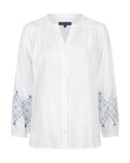 Blouse & Embroidery bluemulti