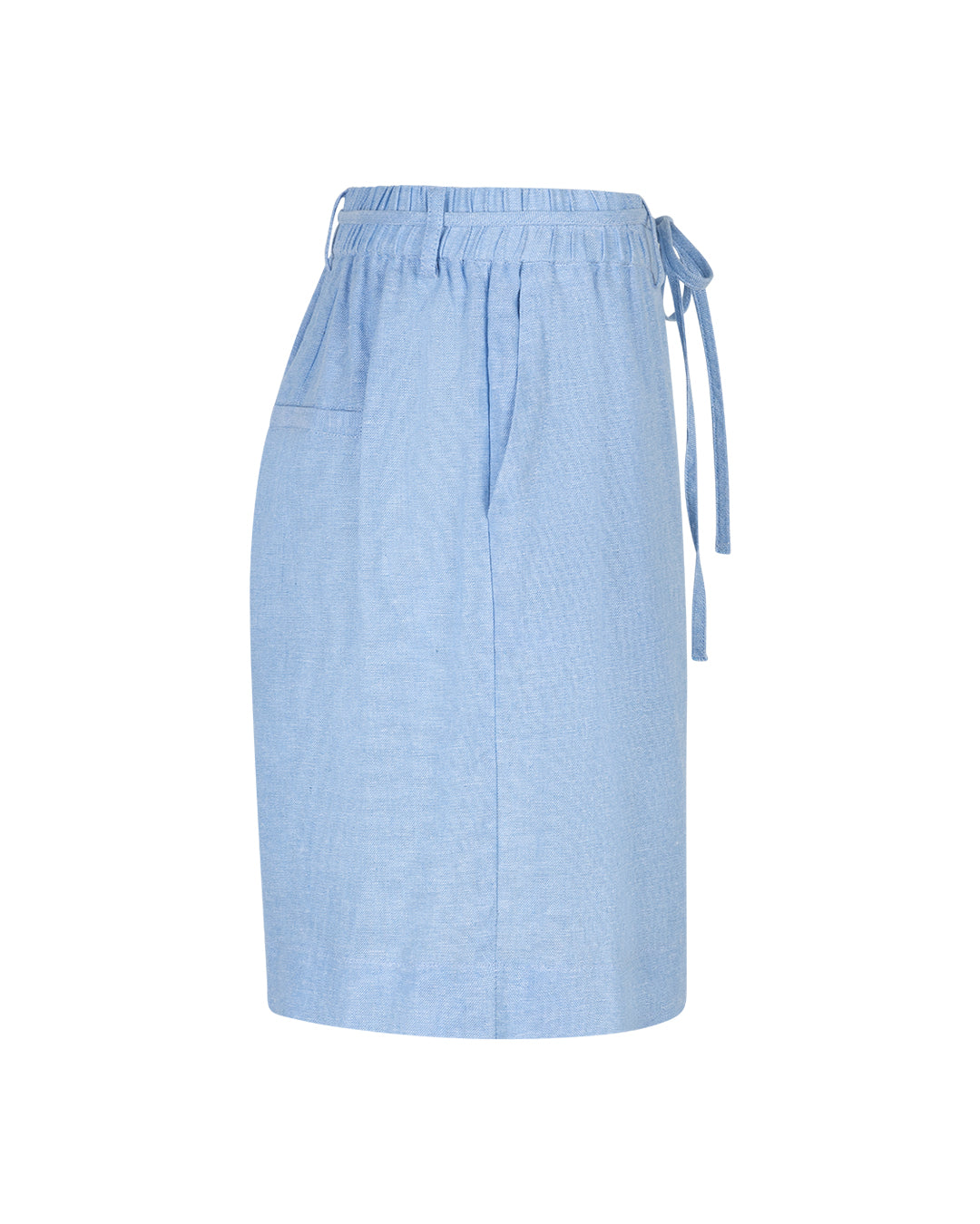 Cami Short Linen/Visco melange Light Blue