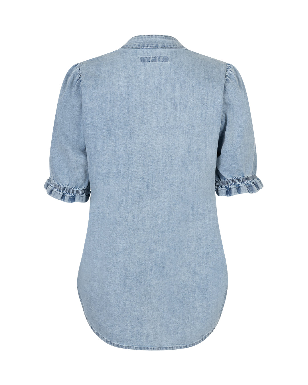 Victoria Blouse Denim whitebleach