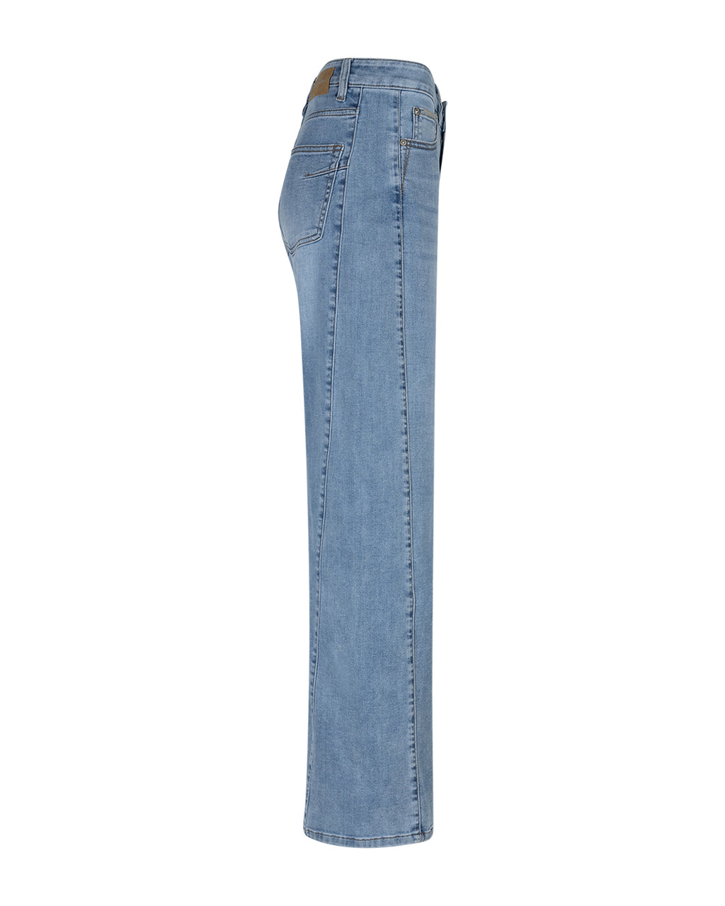 Claudette Slanted Seam lightblue