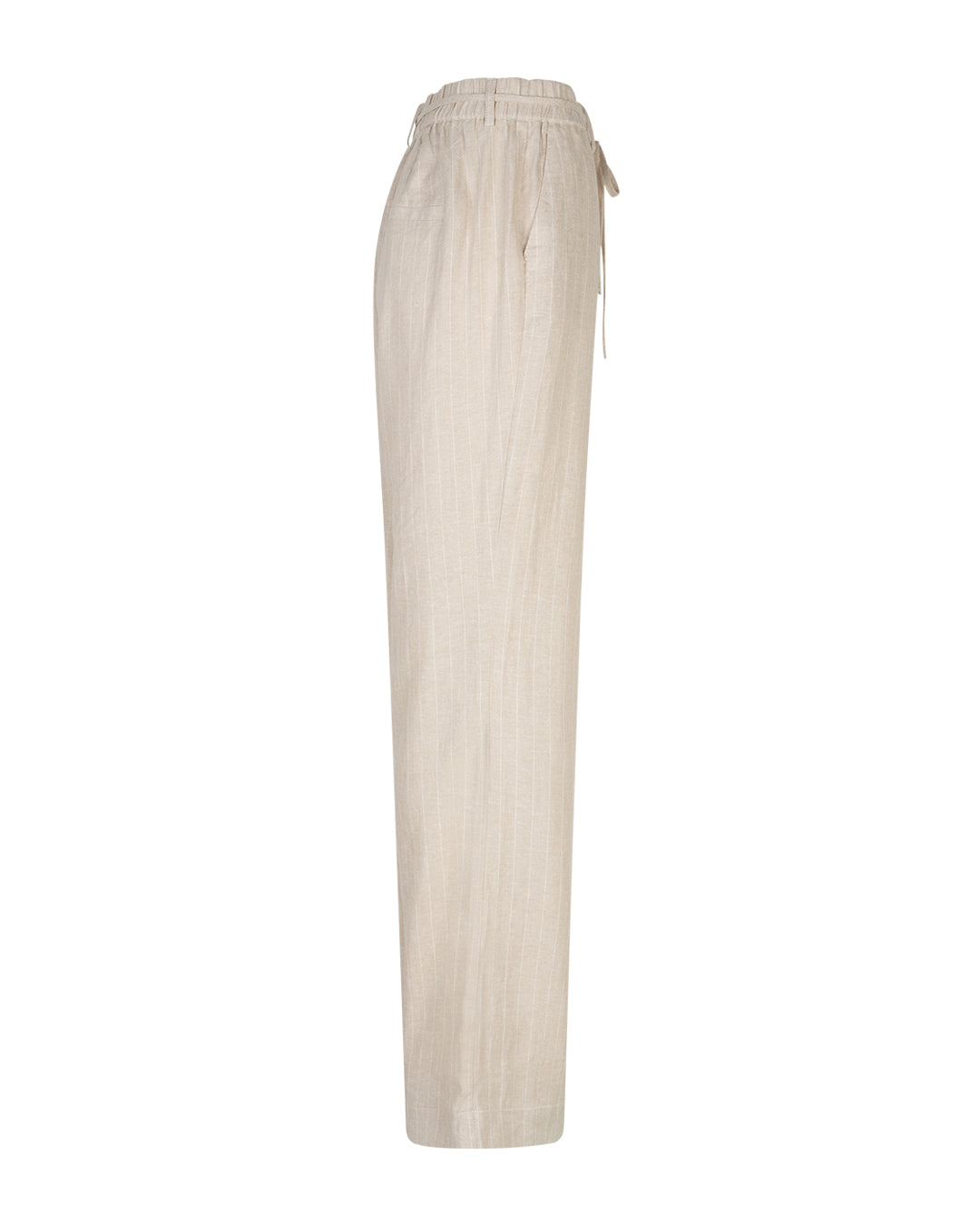 Claudette Linen/Visco Pinstripe Pebble