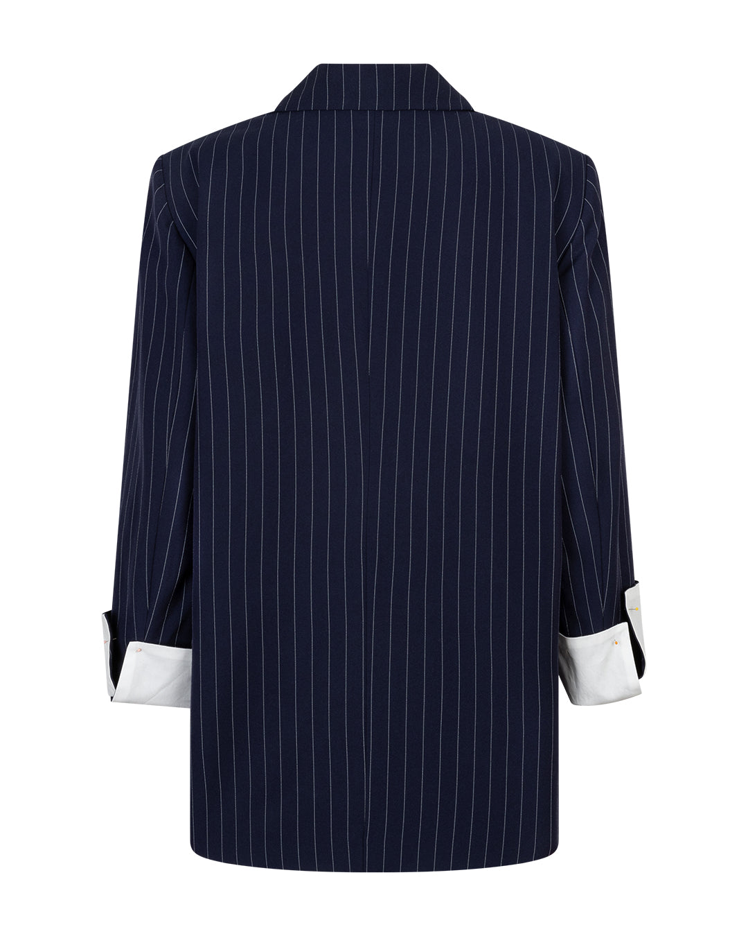 Blazer Palazzo Pinstripe Dark Blue