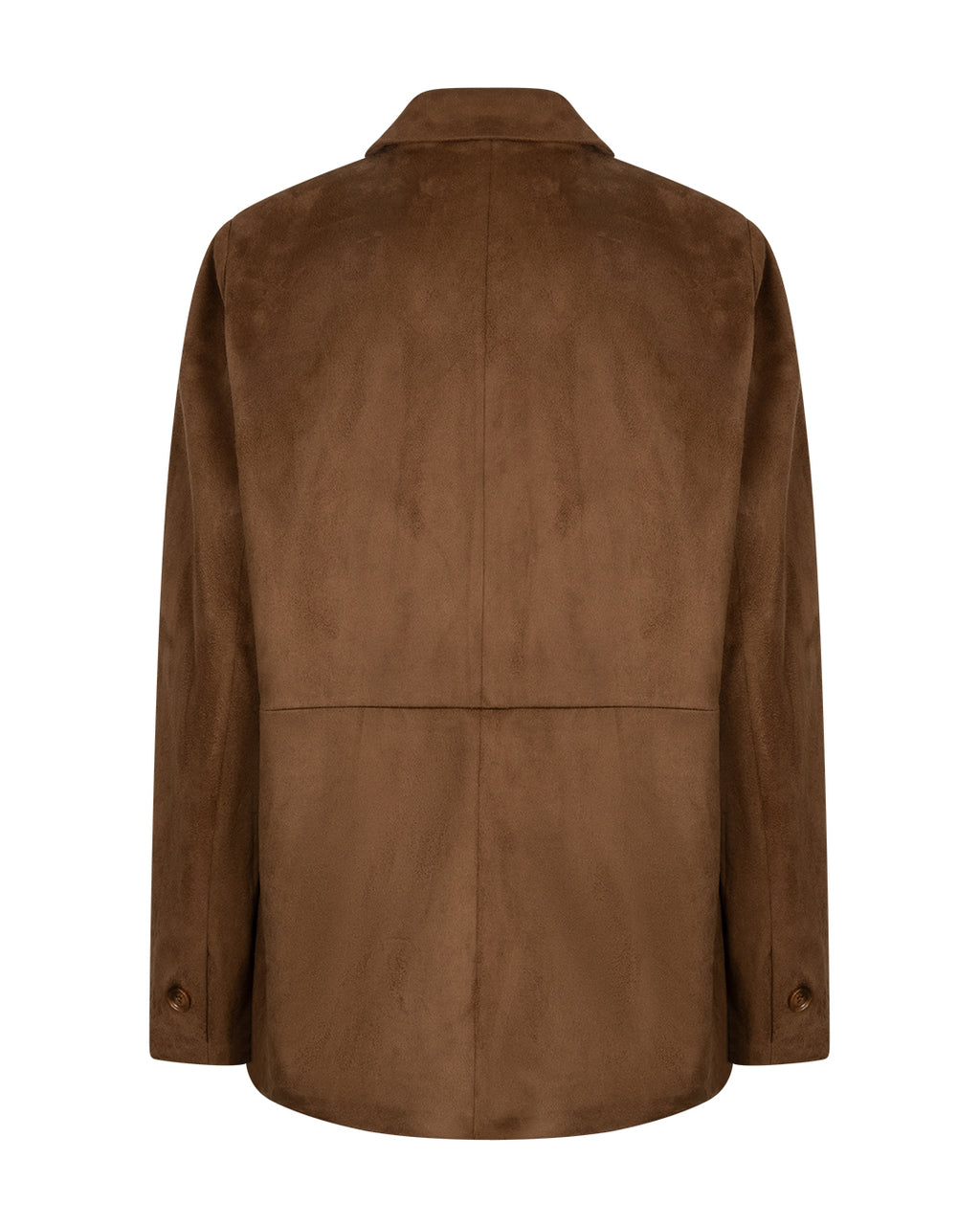 Blazer suedine praline