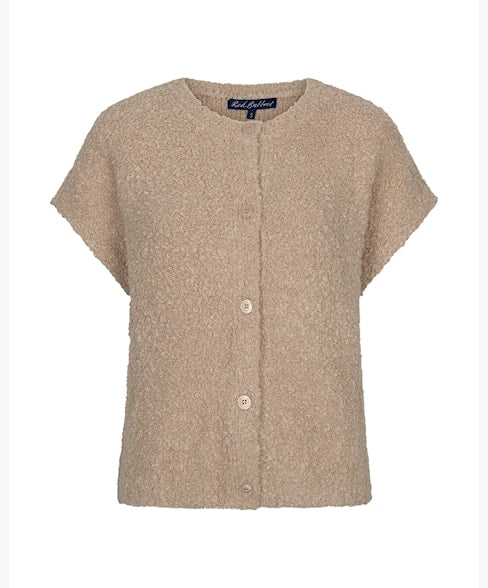 Sleeveless Knit Boucle