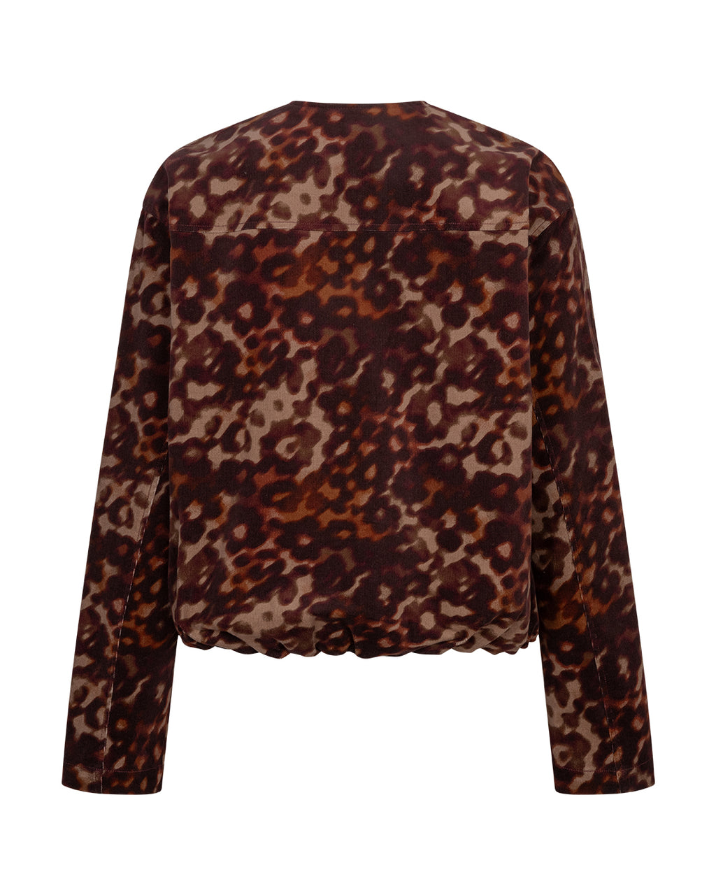 Avy printed corduroy multi burgundy