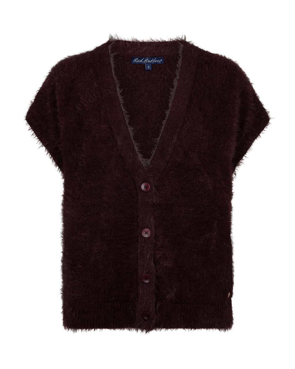 Sleeveless fuzzy