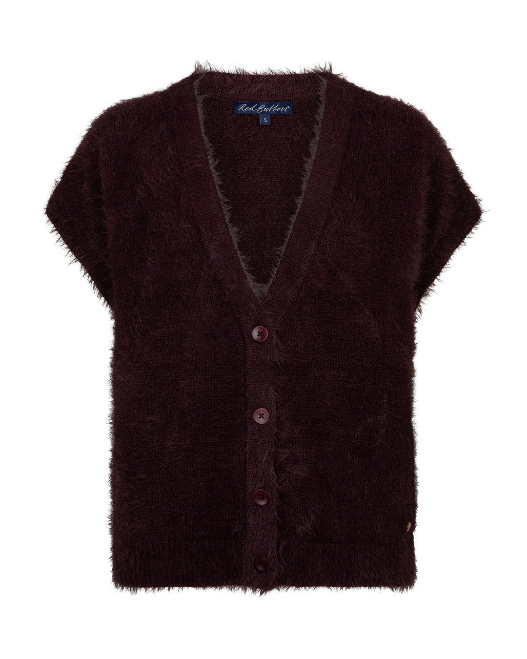 Sleeveless fuzzy
