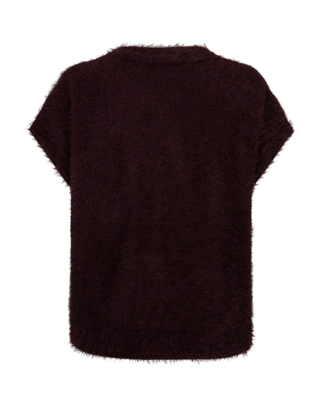 Sleeveless fuzzy