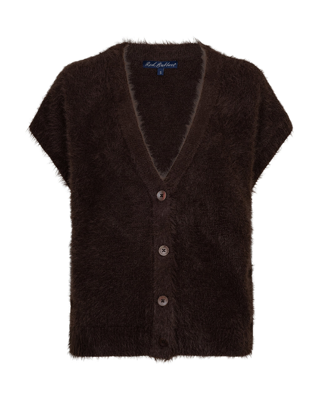 Sleeveless fuzzy