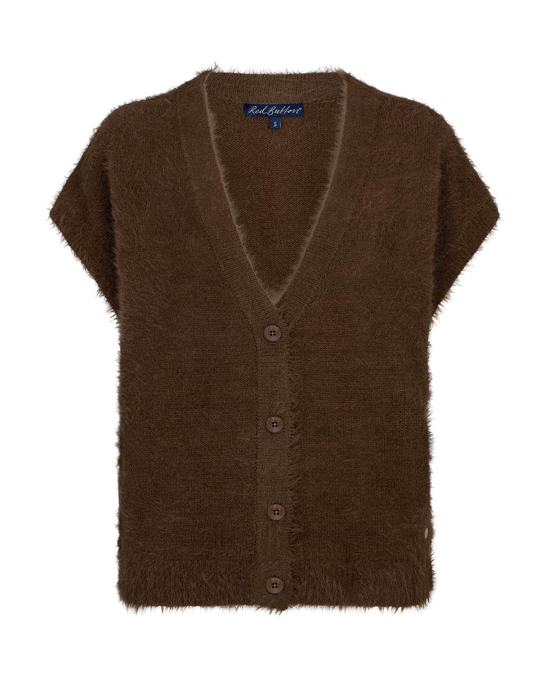 Sleeveless fuzzy