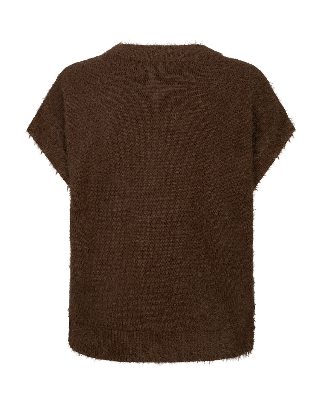 Sleeveless fuzzy