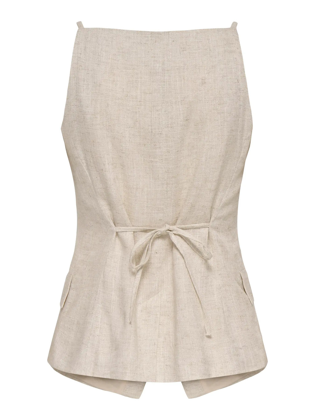 JDYMOLLY LINEN S/L WAISTCOAT