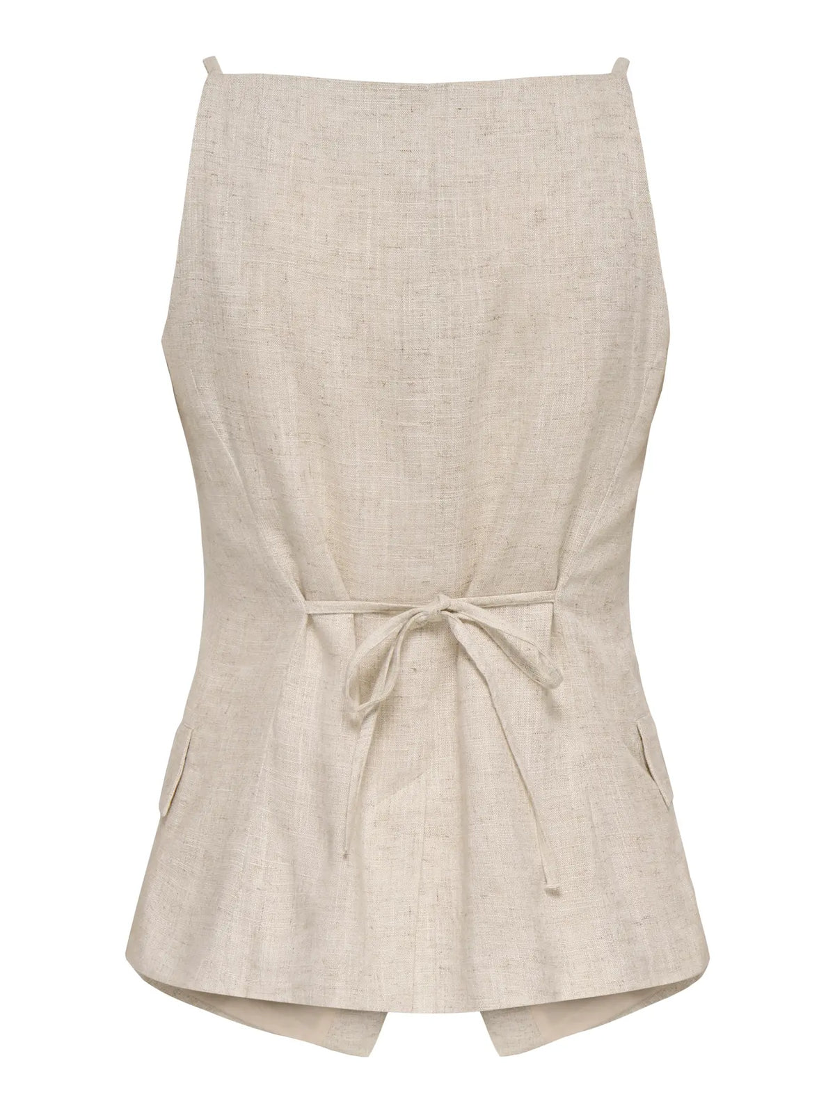 JDYMOLLY LINEN S/L WAISTCOAT