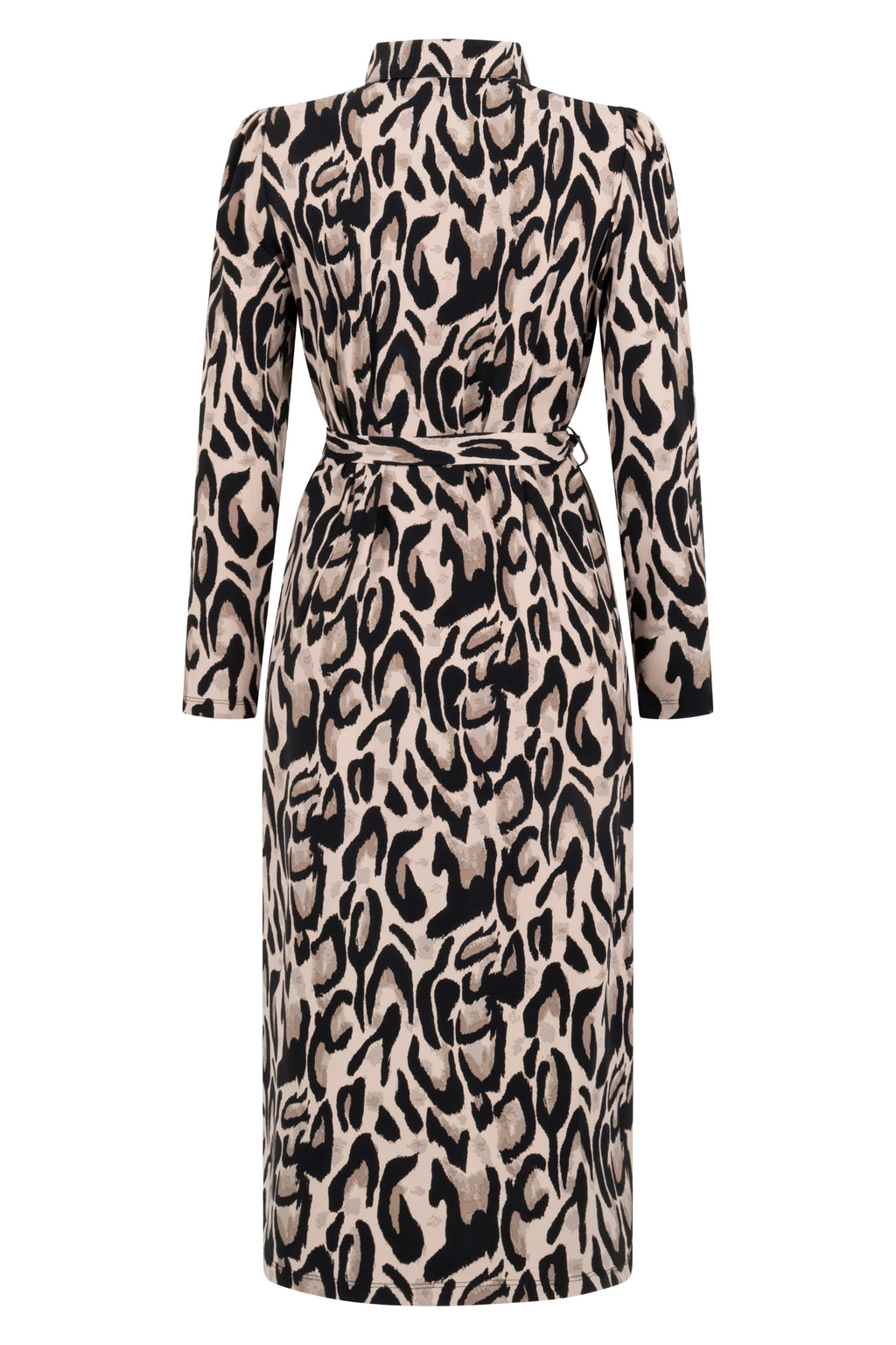 Travel jurk jose greige black