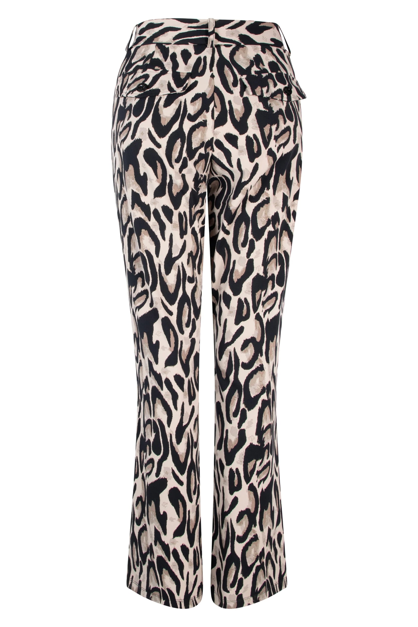 Travel broek priscilla greige black