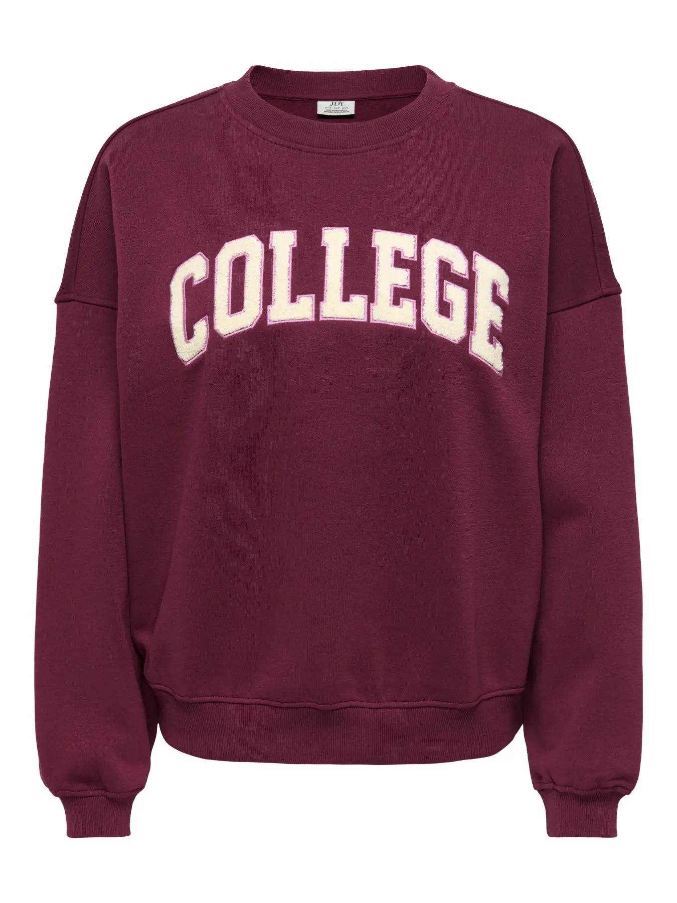 JDYMESA L/S O-NK EMB SWEAT