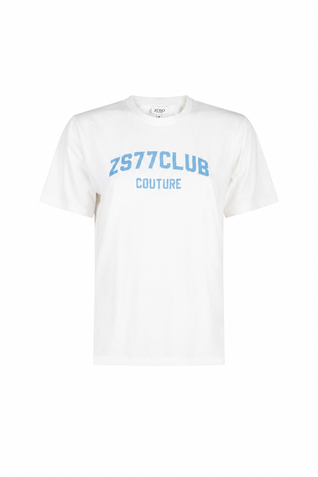 T-Shirt Couture Ivory light blue