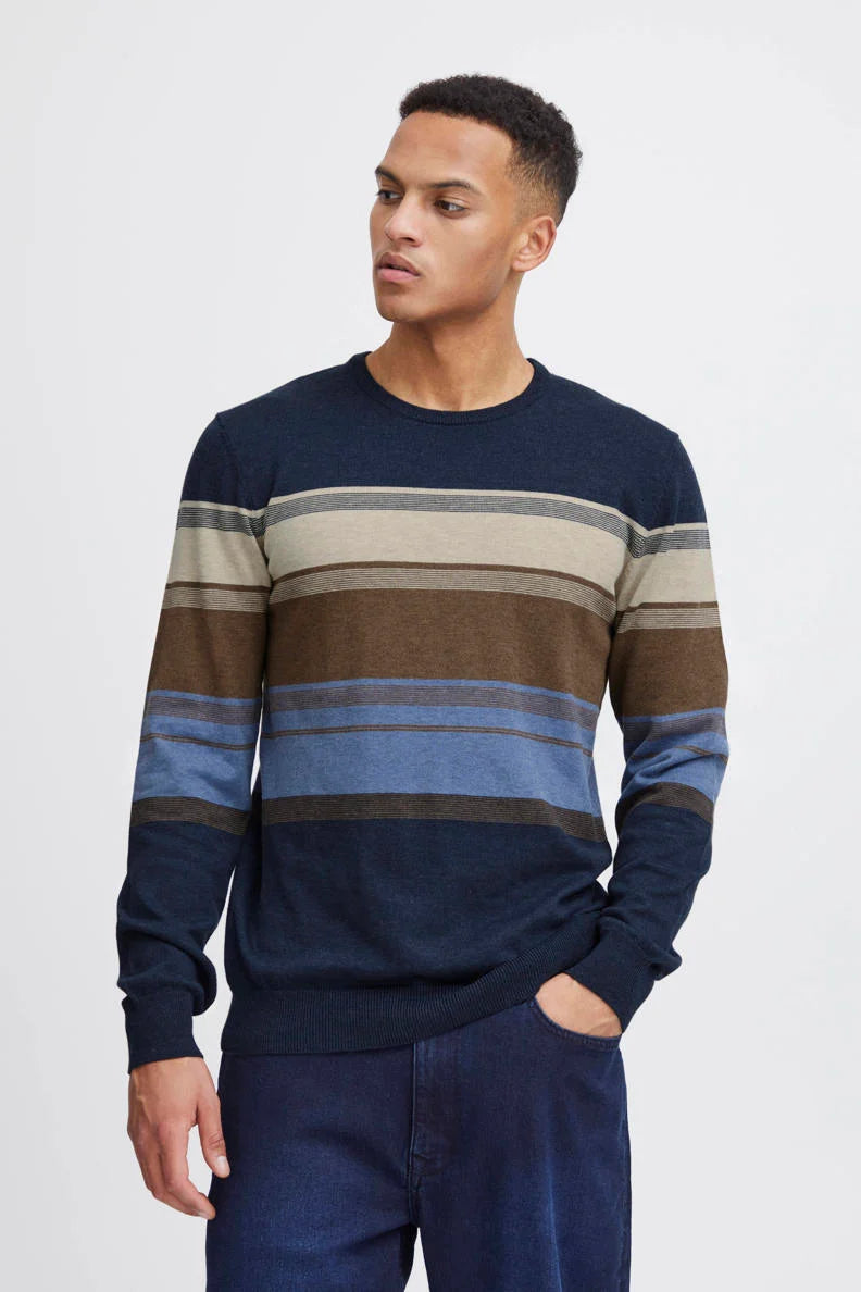Blend pullover blauw
