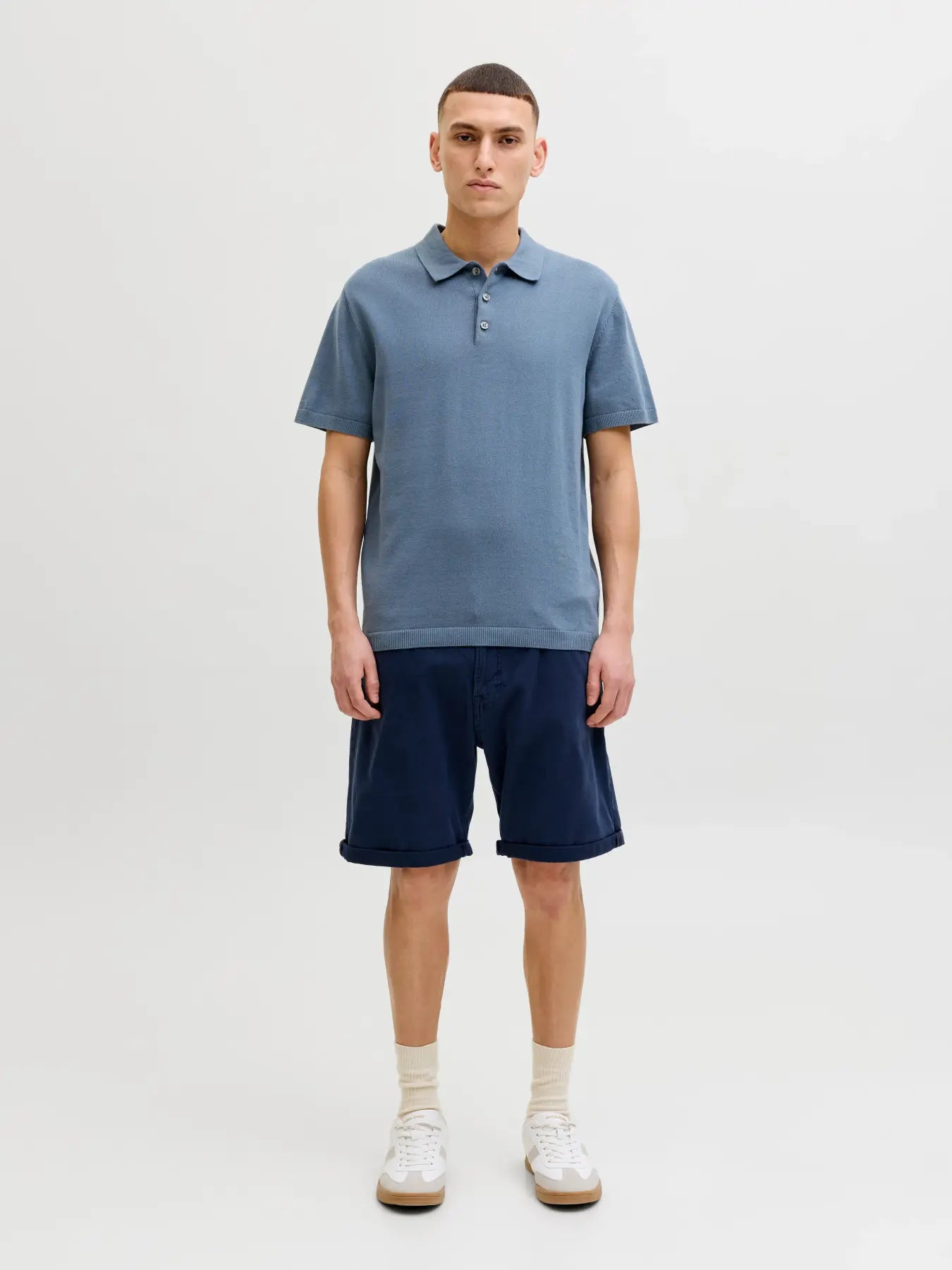 JJWILL KNIT POLO SS