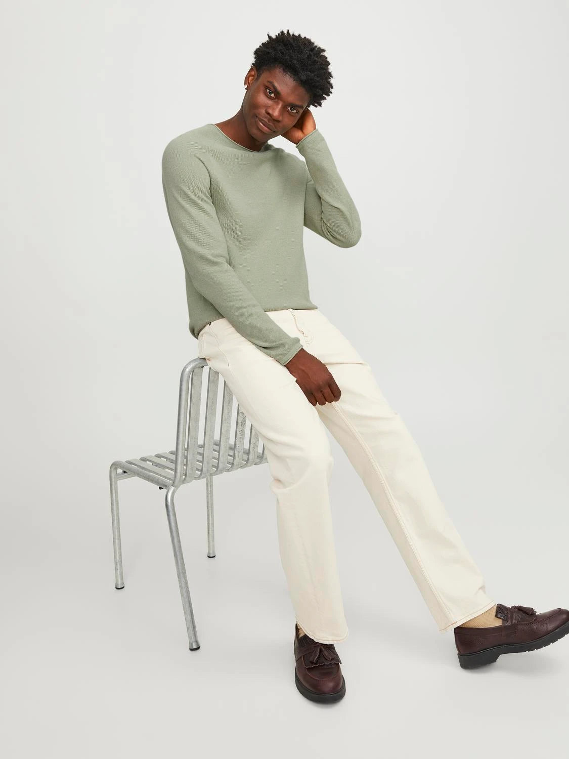 Jack & Jones jjehill knit crew neck
