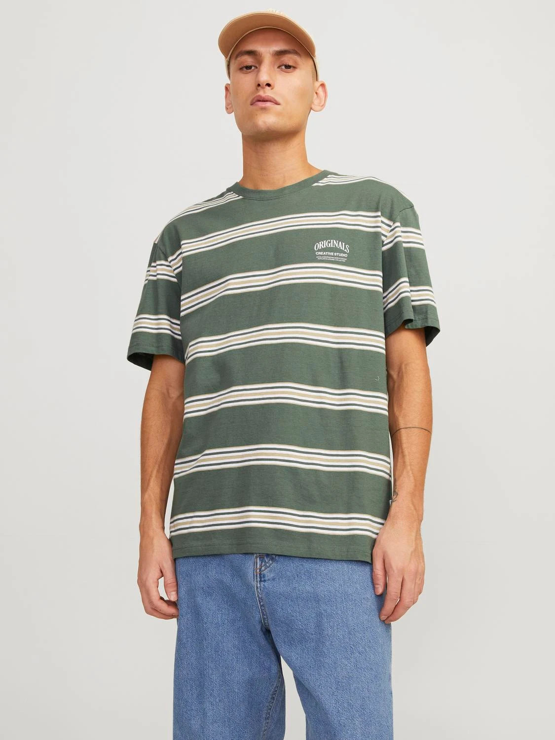 Jack & Jones Lucca Stripe Tee