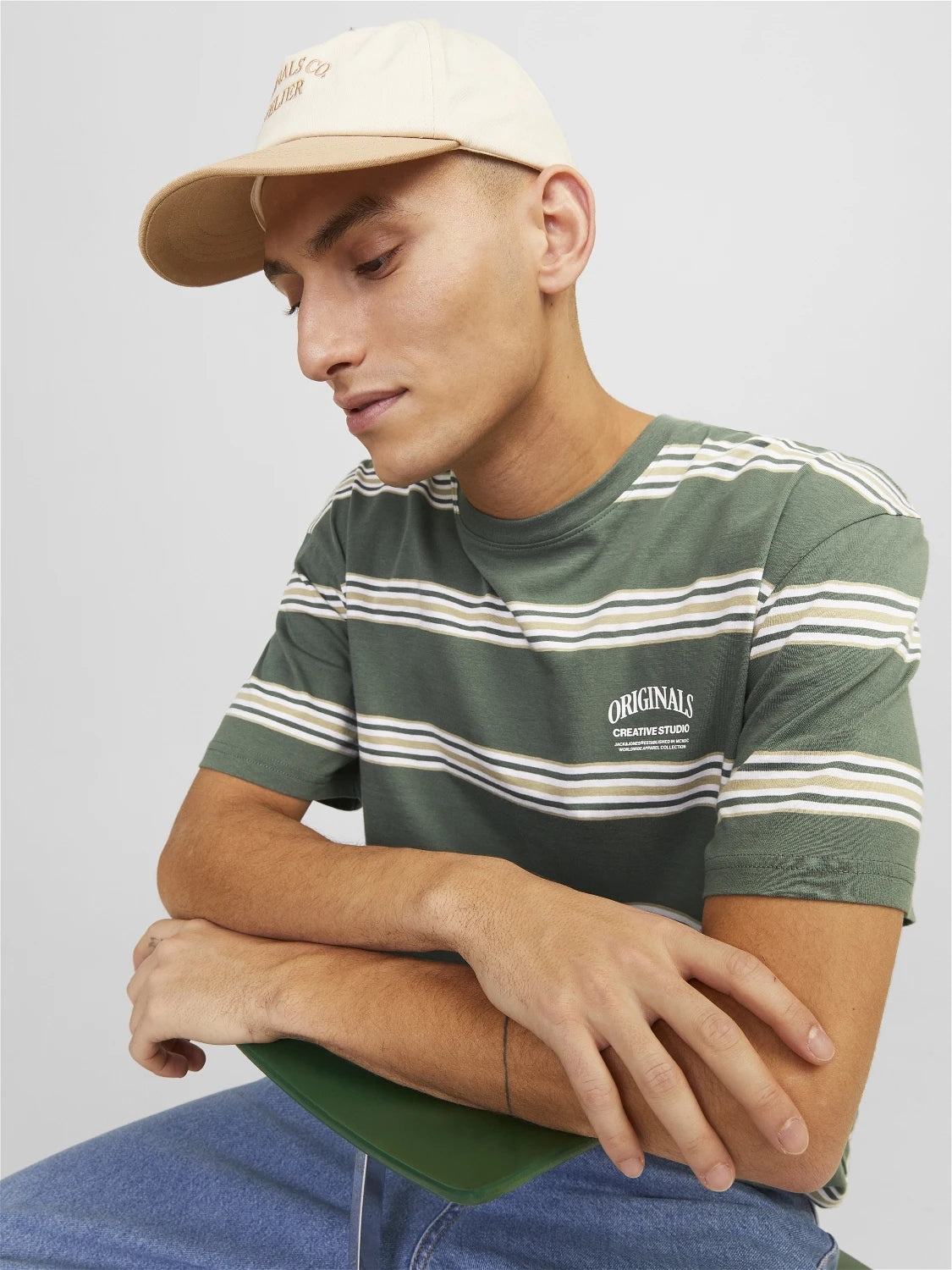 Jack & Jones Lucca Stripe Tee