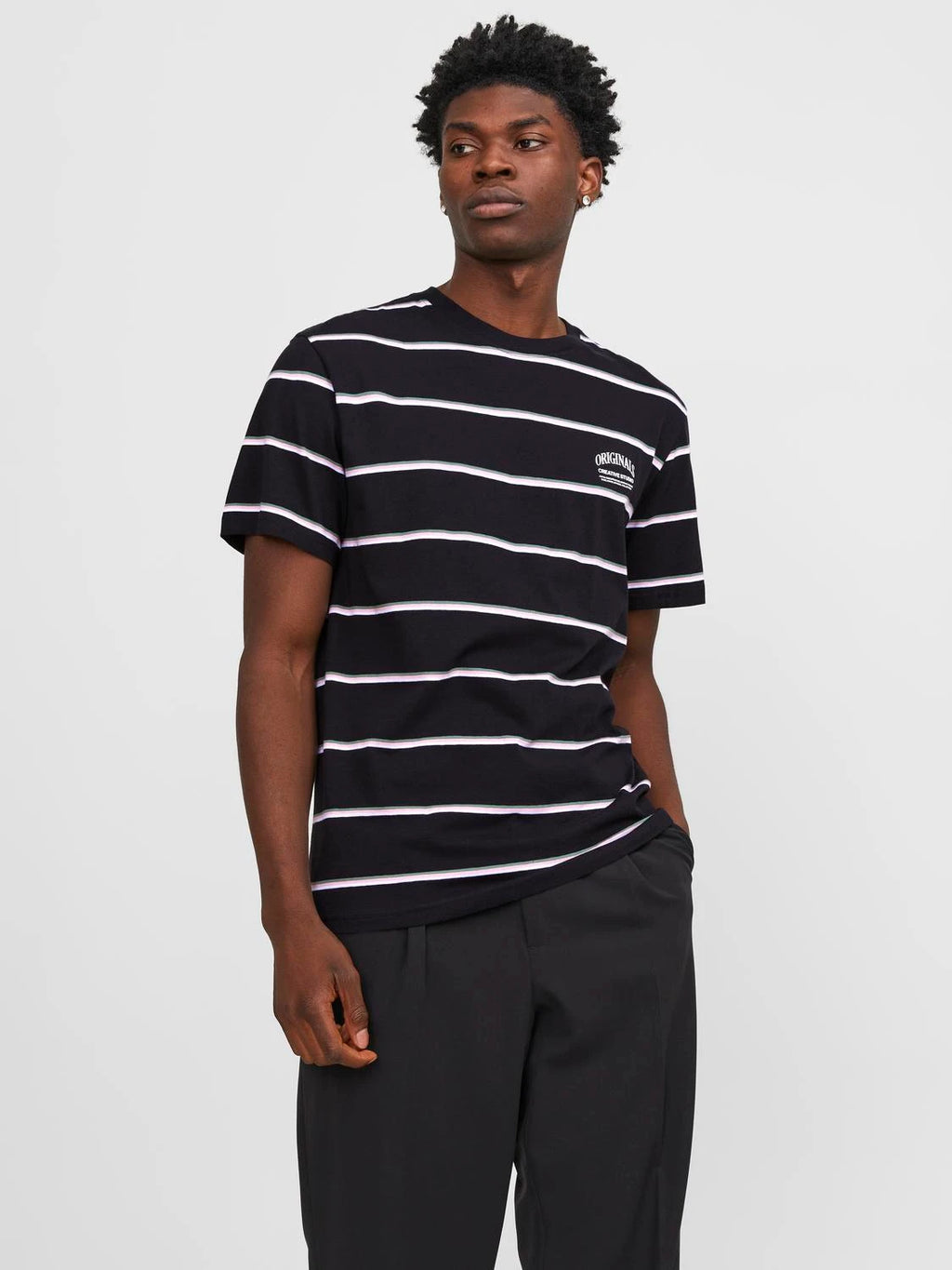 Jack & Jones Lucca Stripe Tee