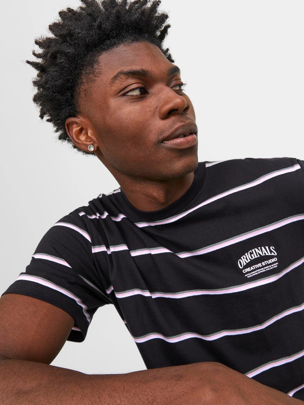 Jack & Jones Lucca Stripe Tee