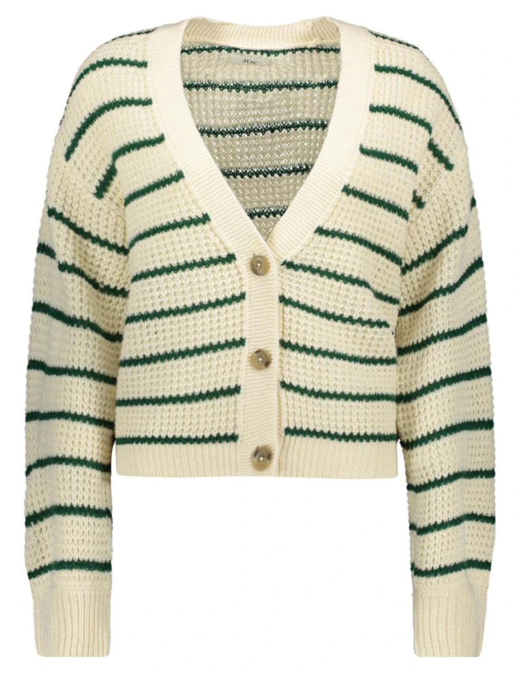 JDYELLEN L/S V-NECK STRIPE CARDIGAN