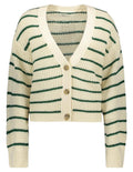 JDYELLEN L/S V-NECK STRIPE CARDIGAN