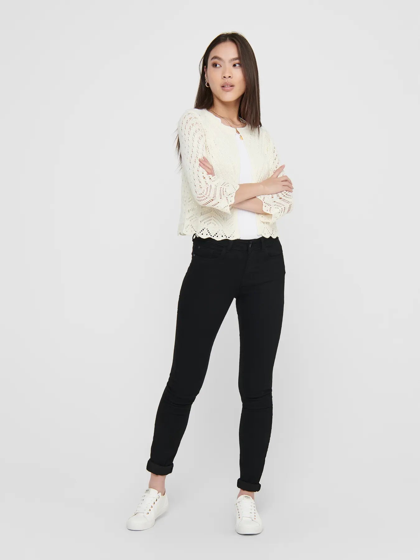JDYSUN 3/4 CROPPED CARDIGAN