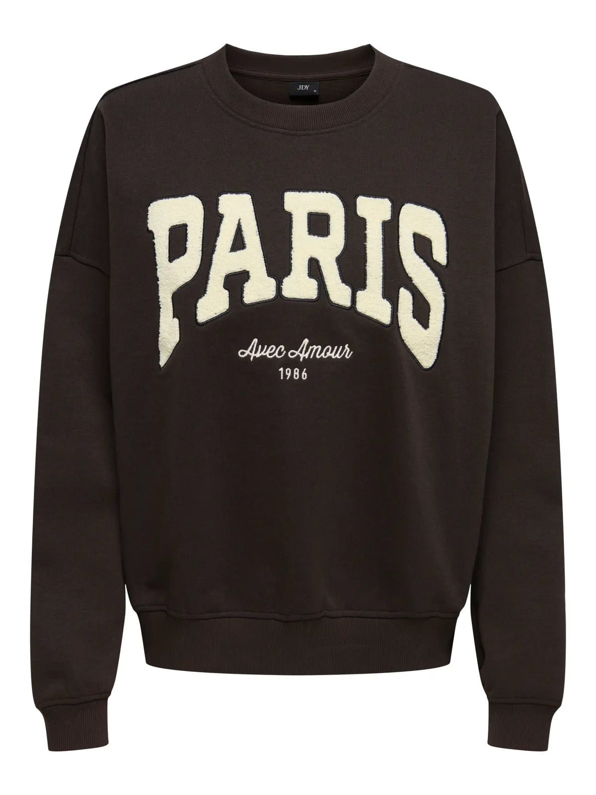 JDYMESA L/S O-NK EMB SWEAT