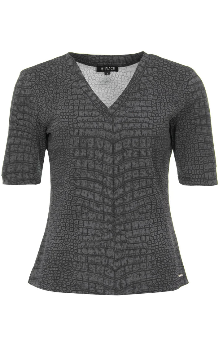 Travel top croco