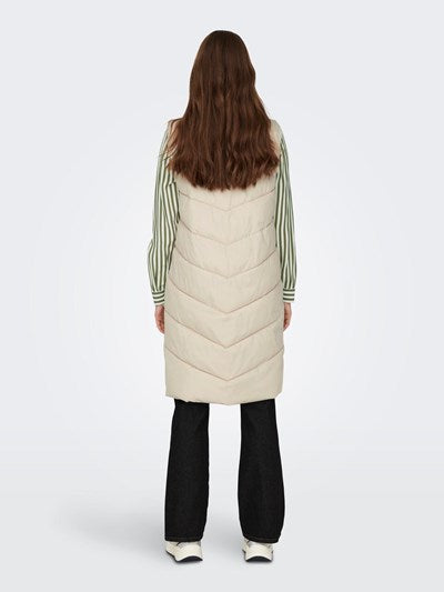 JDYFinno long padded waistcoat