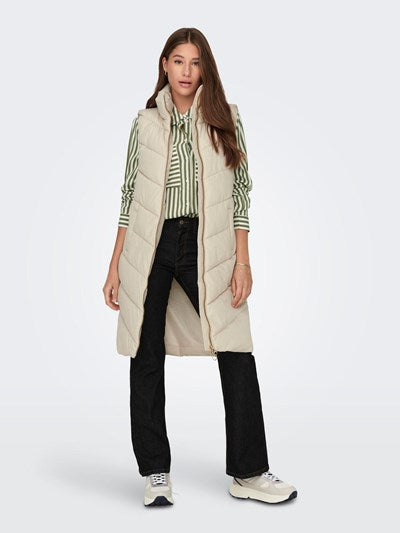 JDYFinno long padded waistcoat
