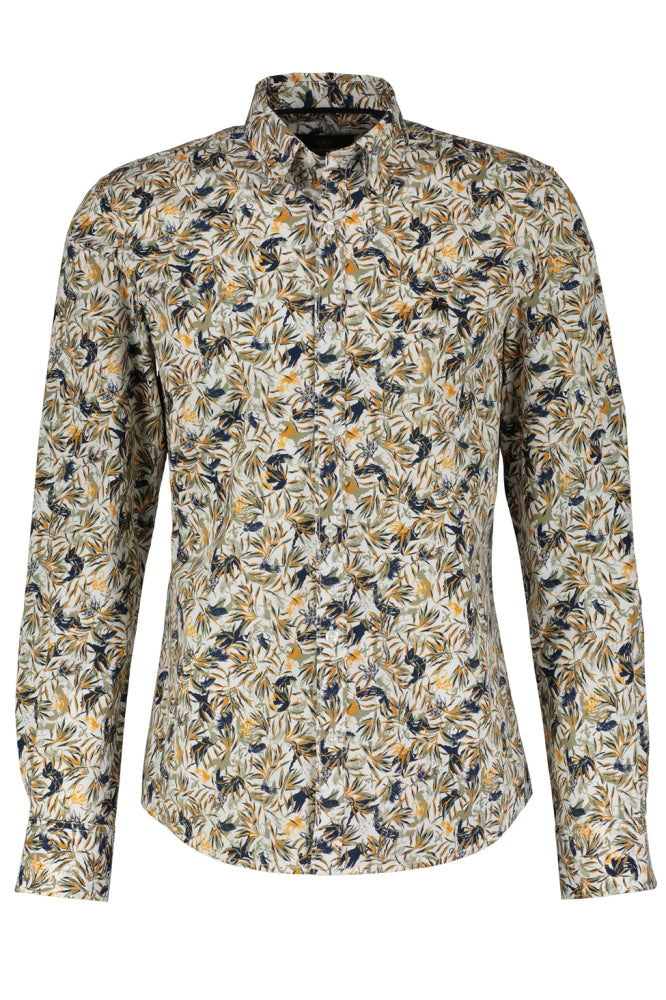 OVERHEMD MET BLOEMENPRINT