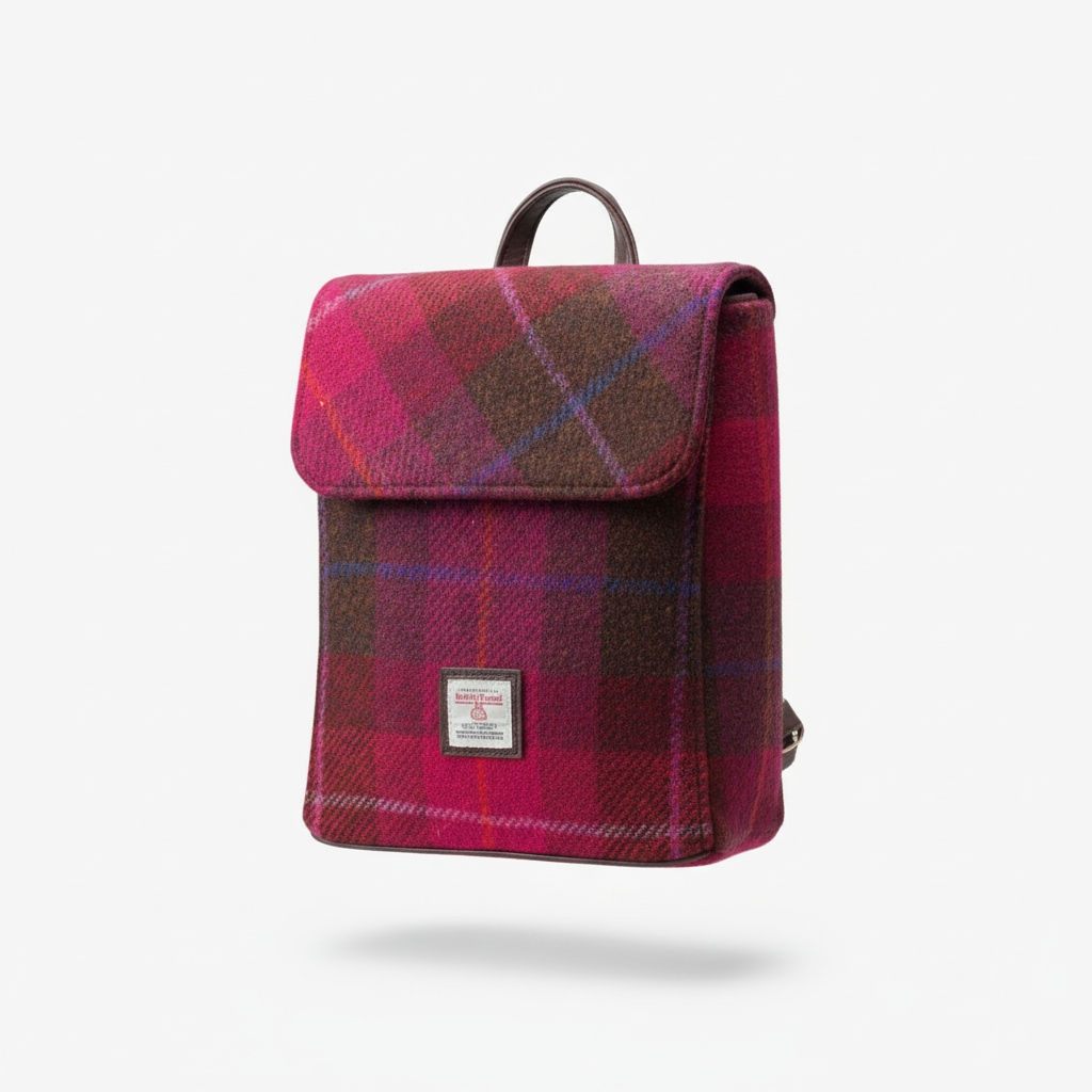 Harris Tweed 'Tummel' mini rugzak