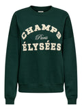 JDYMESA L/S O-NK EMB SWEAT
