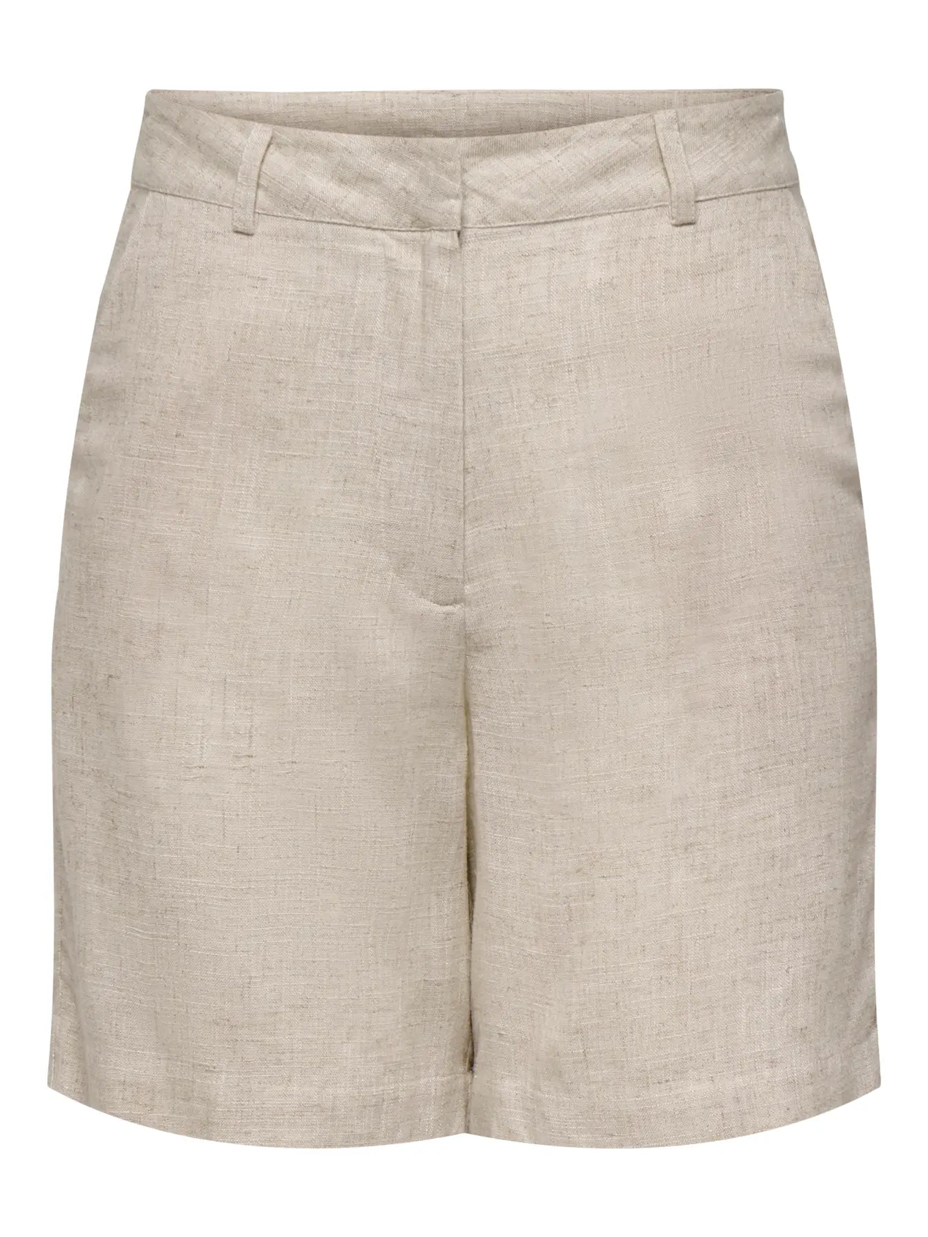 JDYMOLLY LINEN HW BERMUDA SHORTS
